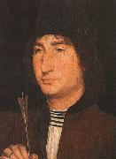 Portrait of a Man with an Arrow Hans Memling